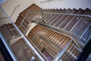 Edelstahl Treppe